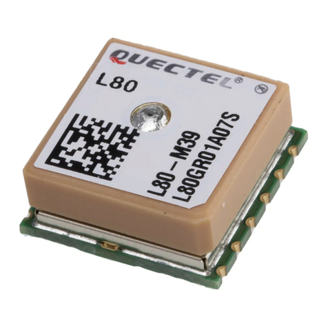 Quectel L80 User manual