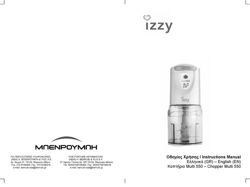 izzy Multi 550 User manual