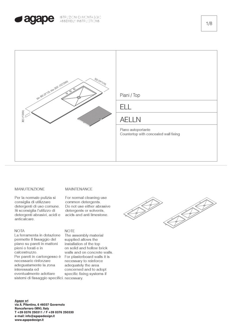 agape ELL AELLN Assembly instructions agape ELL AELLN Assembly instructions
