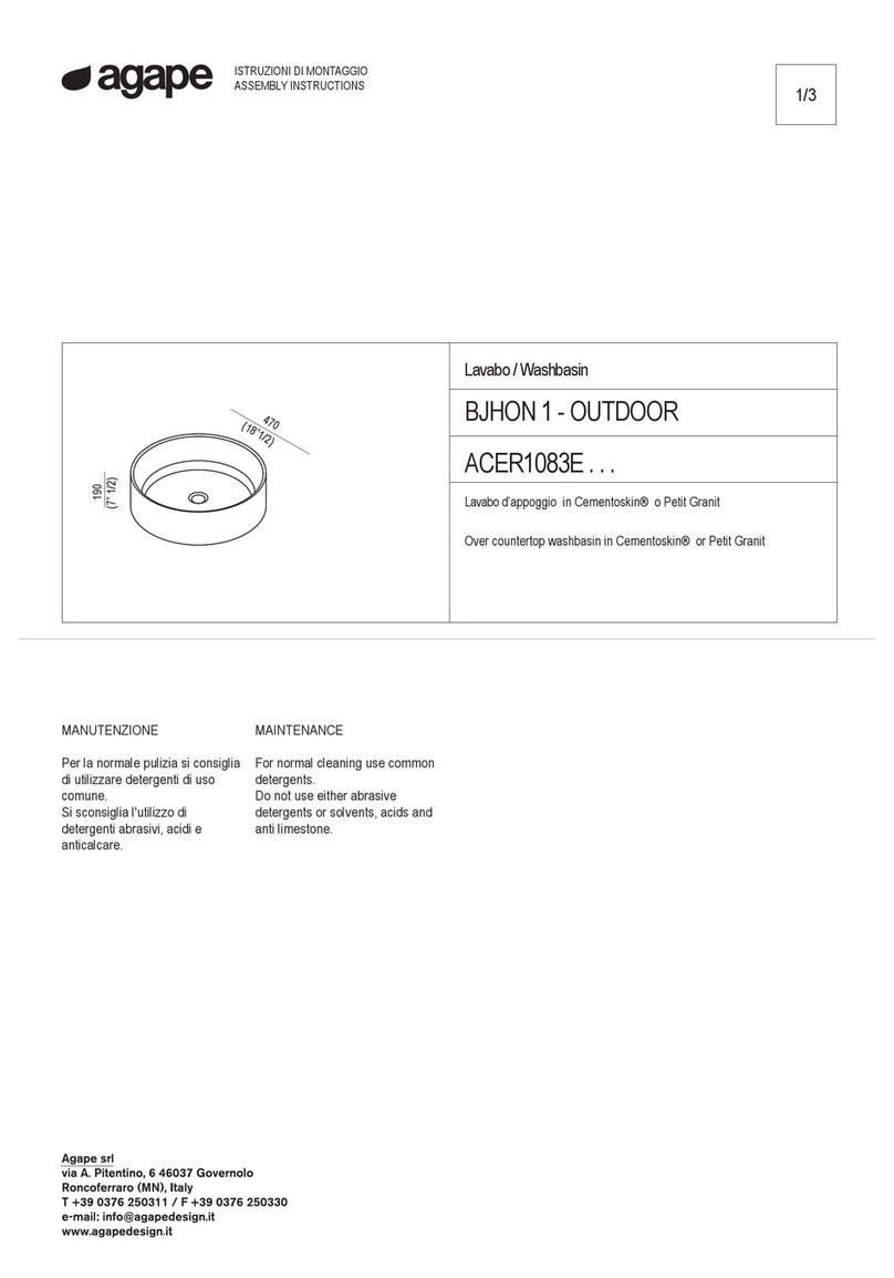 agape BJHON 1 ACER1083E Series Assembly instructions