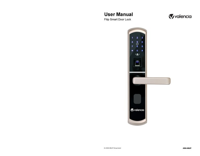 Assa Abloy Valencia Filip user manual