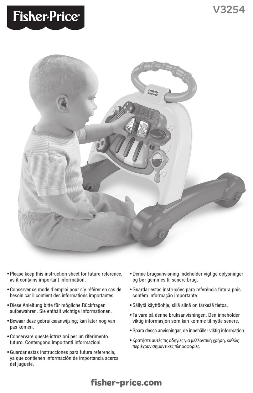 Fisher-Price V3254 User manual Fisher-Price V3254 User manual