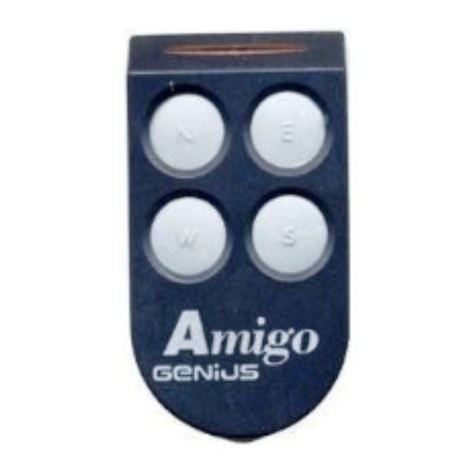 Allo RemoteControl GENIUS JA334 User manual