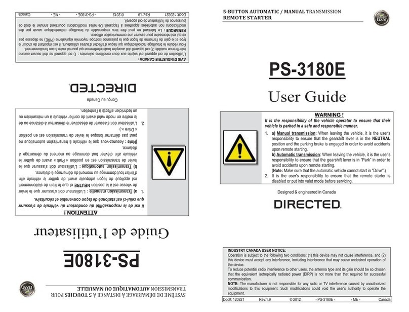 Directed PS-3180E User manual
