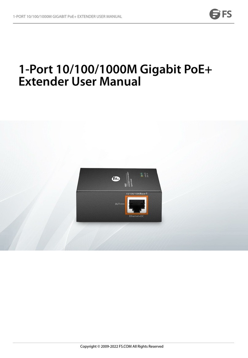 FS POEX1 User manual