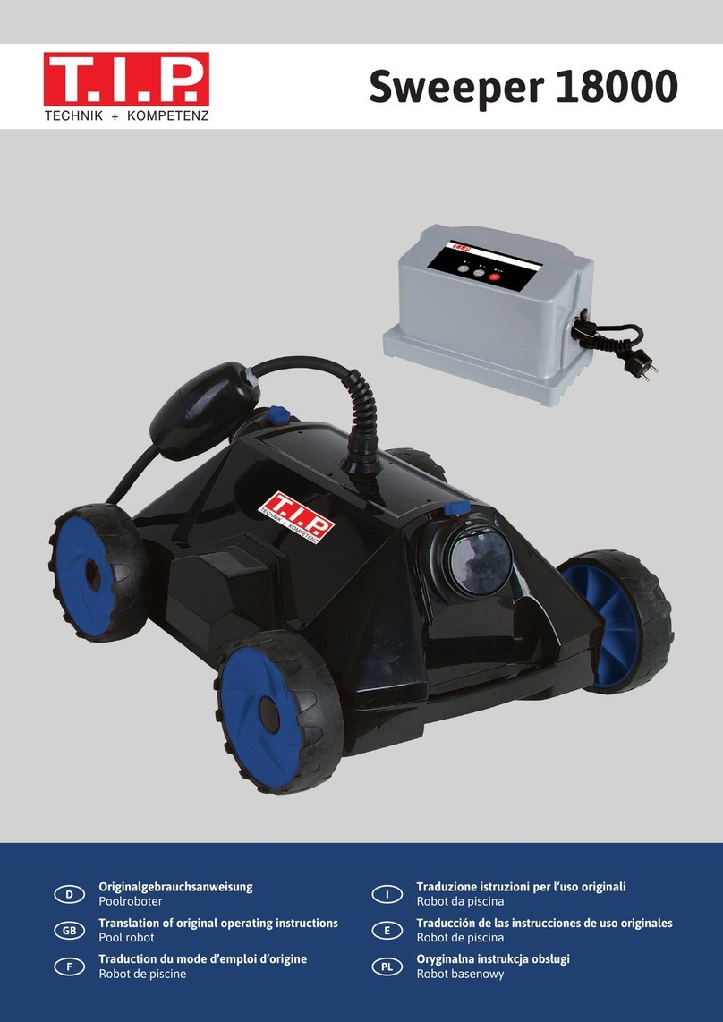T.I.P. Sweeper 18000 Operating	 instruction