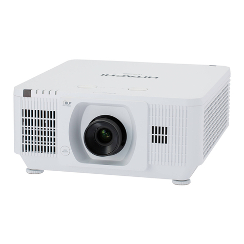 Hitachi LP-WU6600 User manual