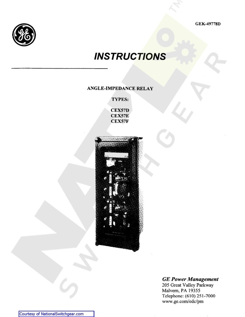 GE CEX57D User manual