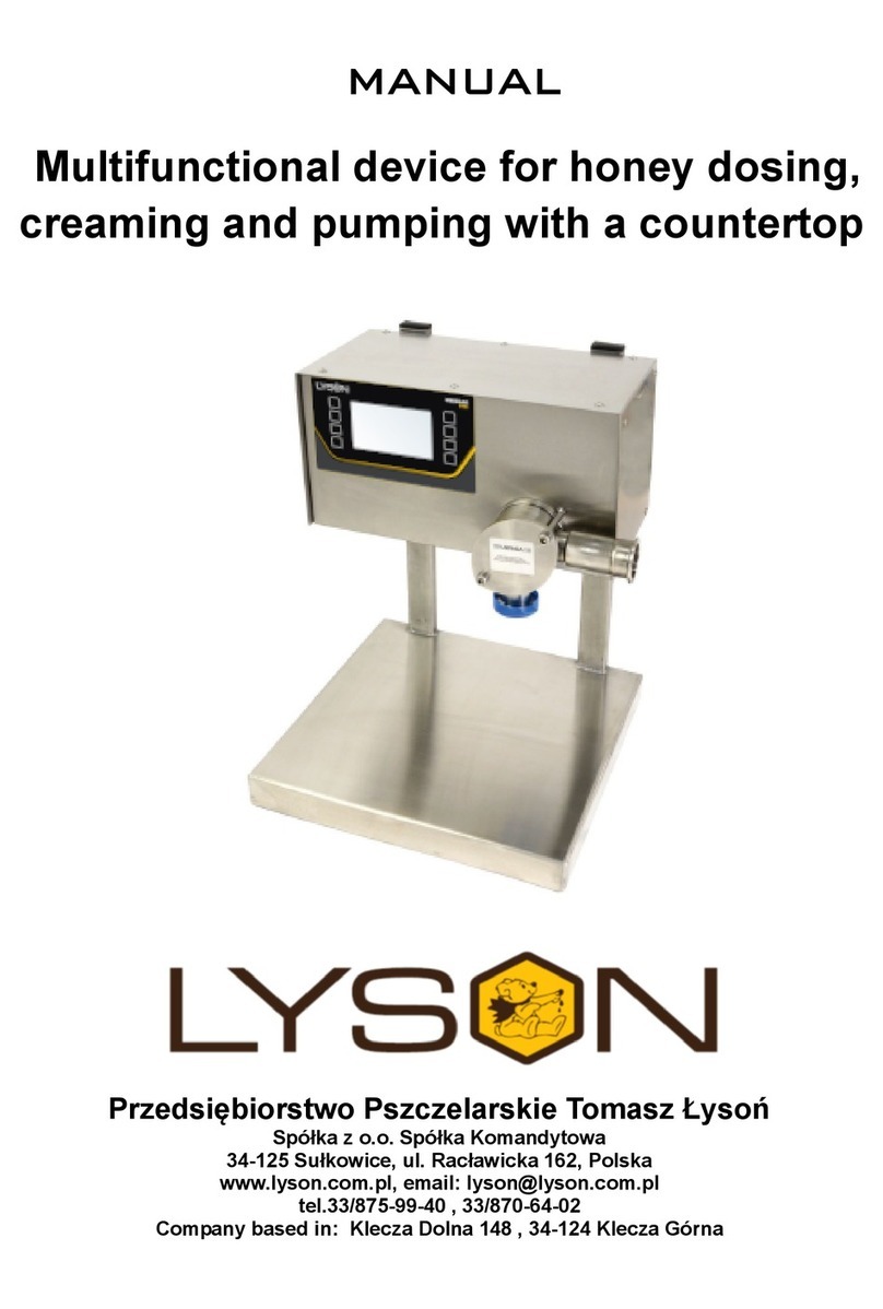 LYSON W204003 manual