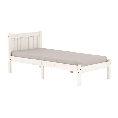 Birlea RIO 3 BED FRAME Assembly instructions Birlea RIO 3 BED FRAME Assembly instructions