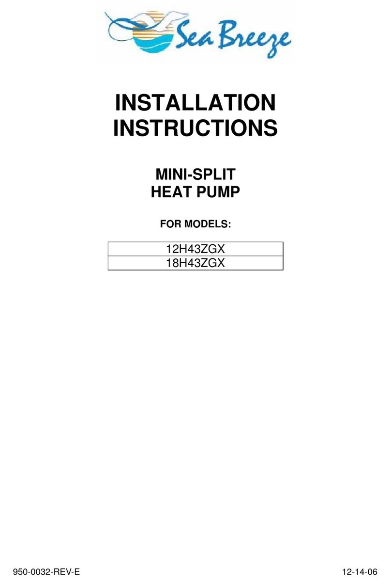 Seabreeze 12H43ZGX User manual