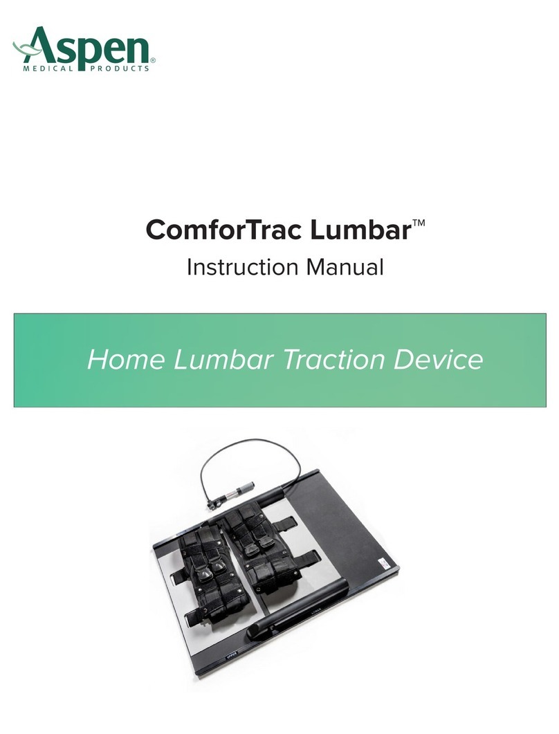 Aspen ComforTrac Lumbar instruction manual