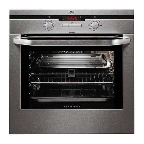 AEG COMPETENCE B3191-4 operating instructions