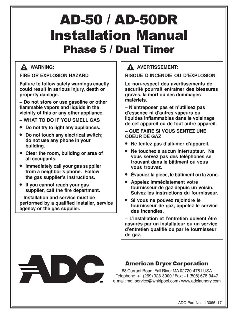 ADC AD-50 User manual