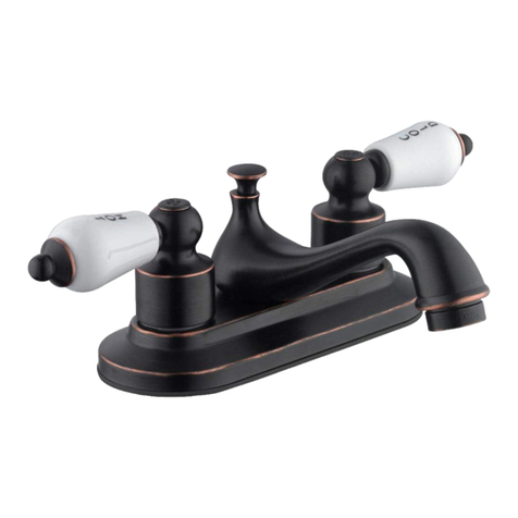 Glacier bay HD67092W-6204 Installation and care guide