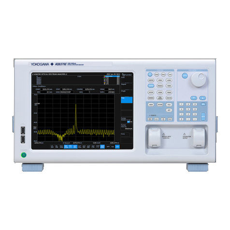 YOKOGAWA AQ6376E User manual