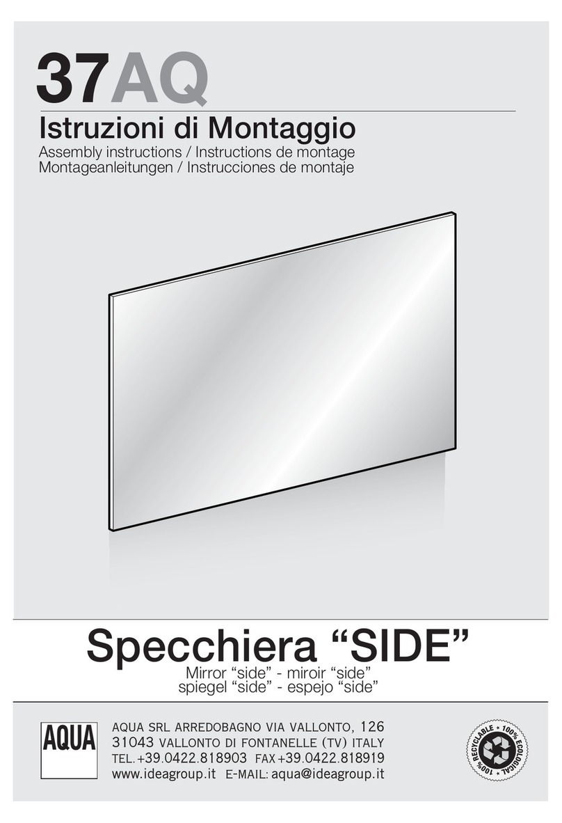 Idea Group Aqua SIDE User manual Idea Group Aqua SIDE User manual