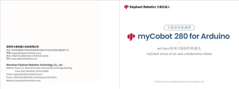 Elephant Robotics myCobot 280 manual