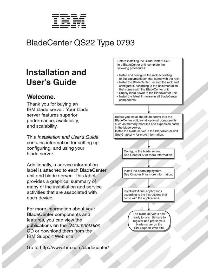 IBM QS22 - BladeCenter - 0793 User manual