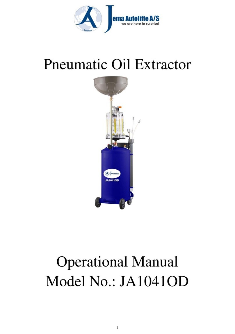Jema Autolifte JA1041OD Quick start guide