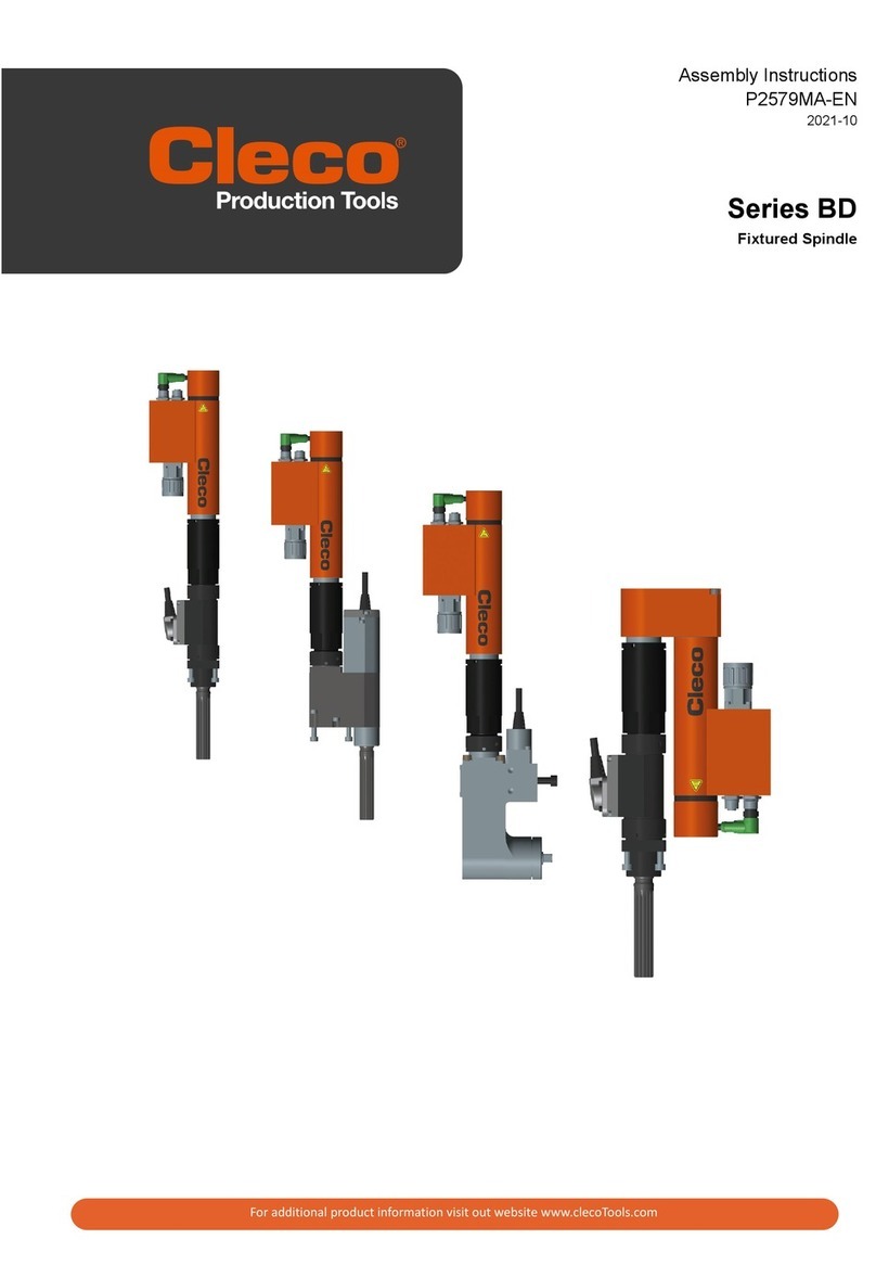 Cleco BD Series User manual