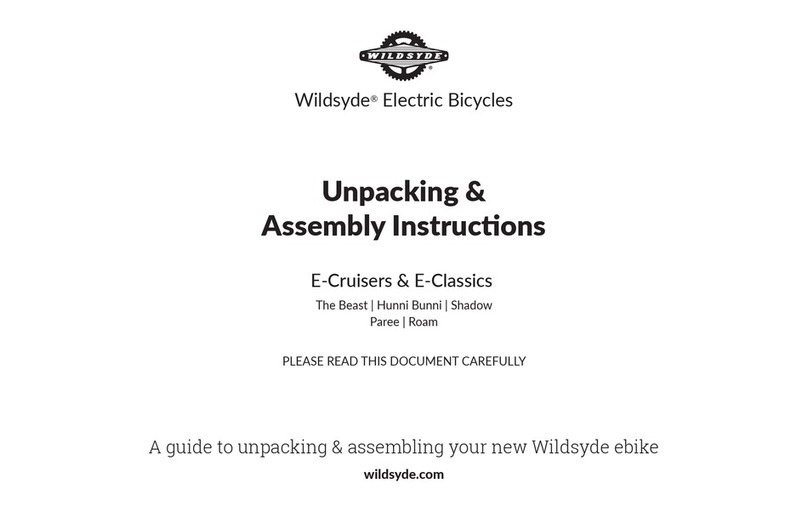WILDSYDE E-Cruisers The Beast Unpacking & assembly instructions