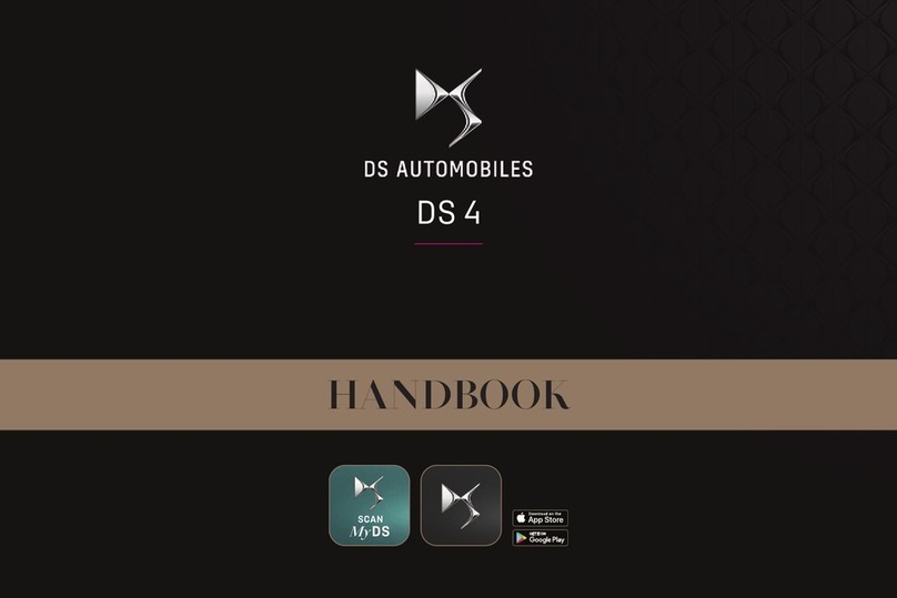 DS Automobiles DS 4 User manual DS Automobiles DS 4 User manual