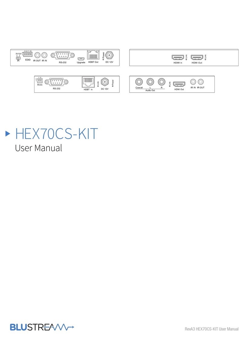 Bluestream HEX70CS-KIT User manual