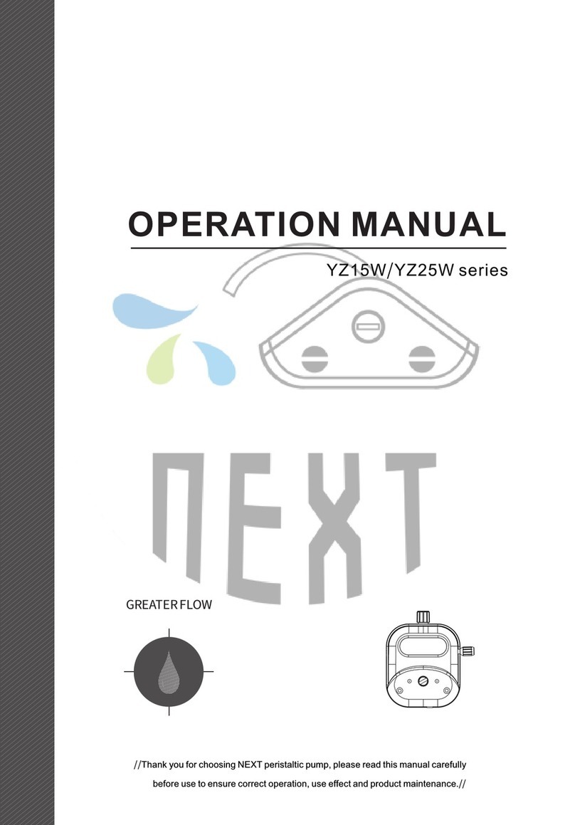 Next YZ15W Series User manual