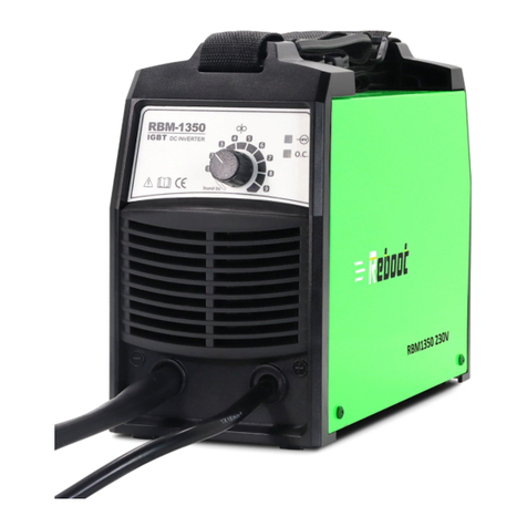 Reboot RBM1350 Operation manual