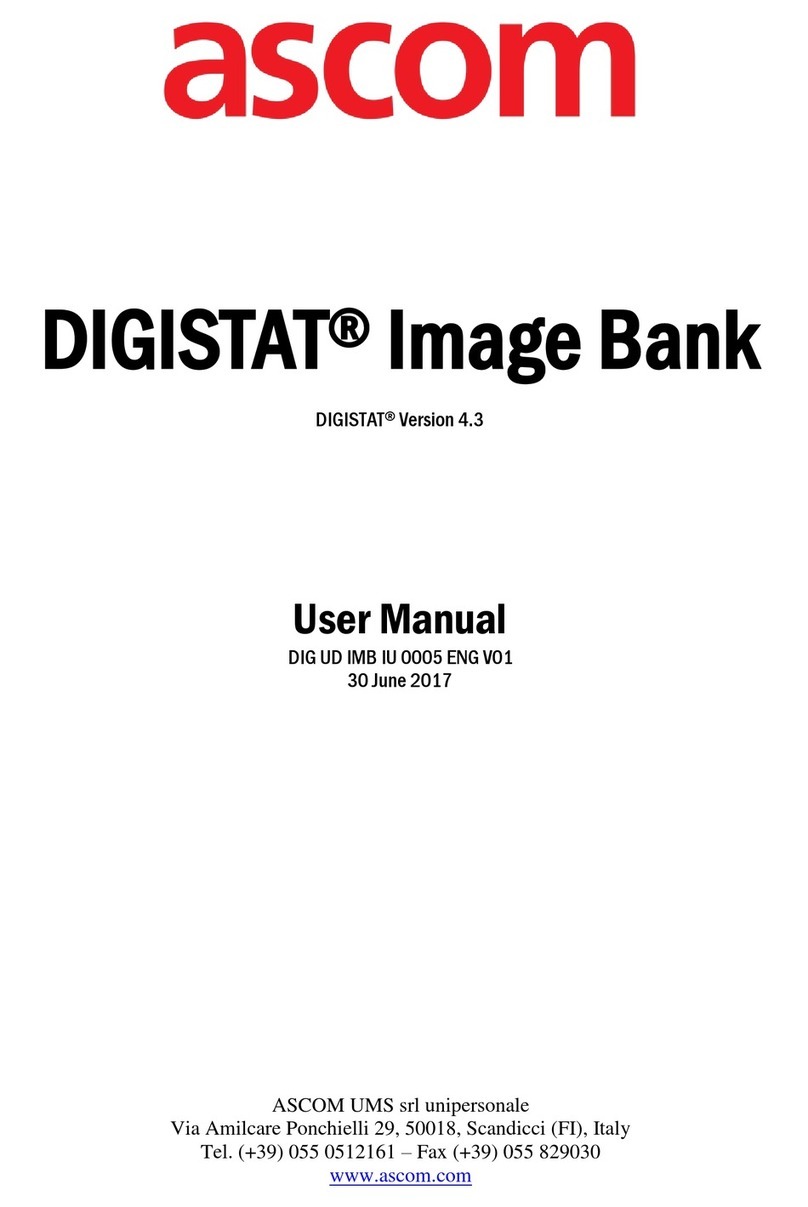 ASCOM DIGISTAT user manual