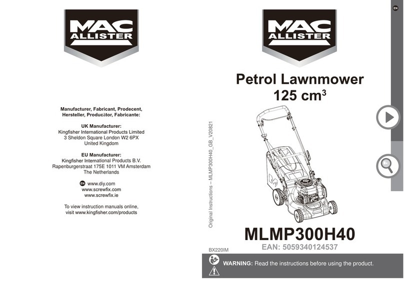 Mac allister MLMP300H40 User manual
