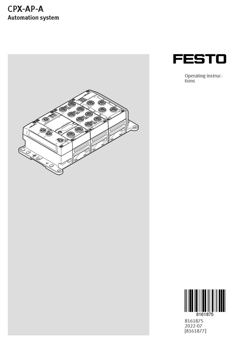 Festo CPX-AP-A operating instructions
