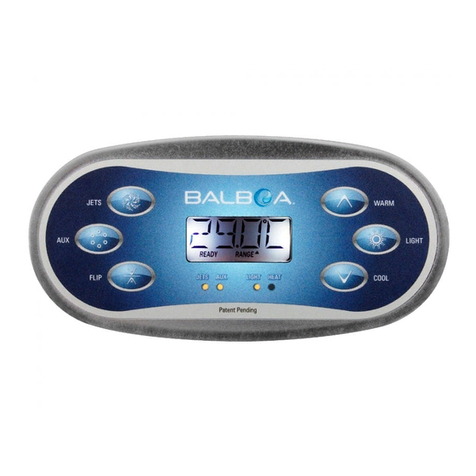 Balboa TP600 User manual