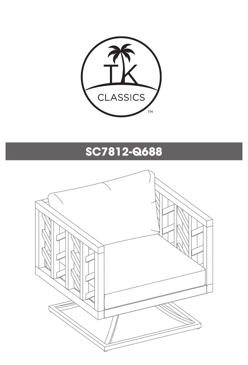 TK Classics SC7812-Q688 Assembly instructions TK Classics SC7812-Q688 Assembly instructions