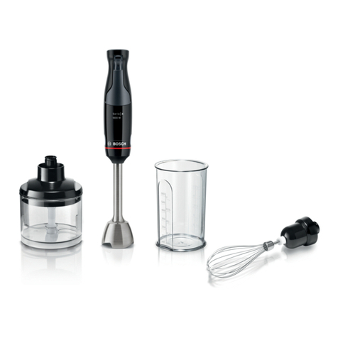 Bosch ErgoMaster 4 Series User manual