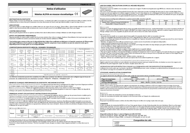 Winncare VMA62 user manual