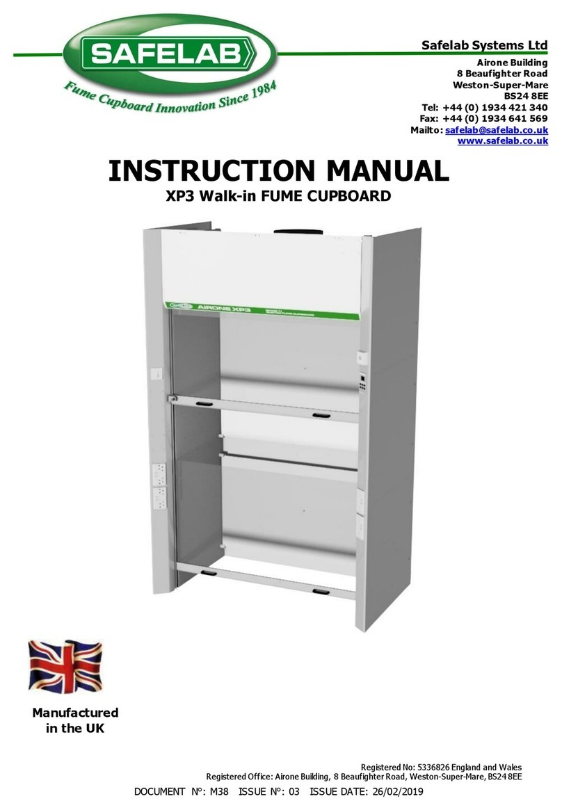 Safelab Airone XP3 User manual