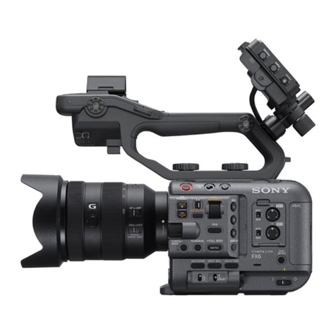 Sony FX 6 quick start guide