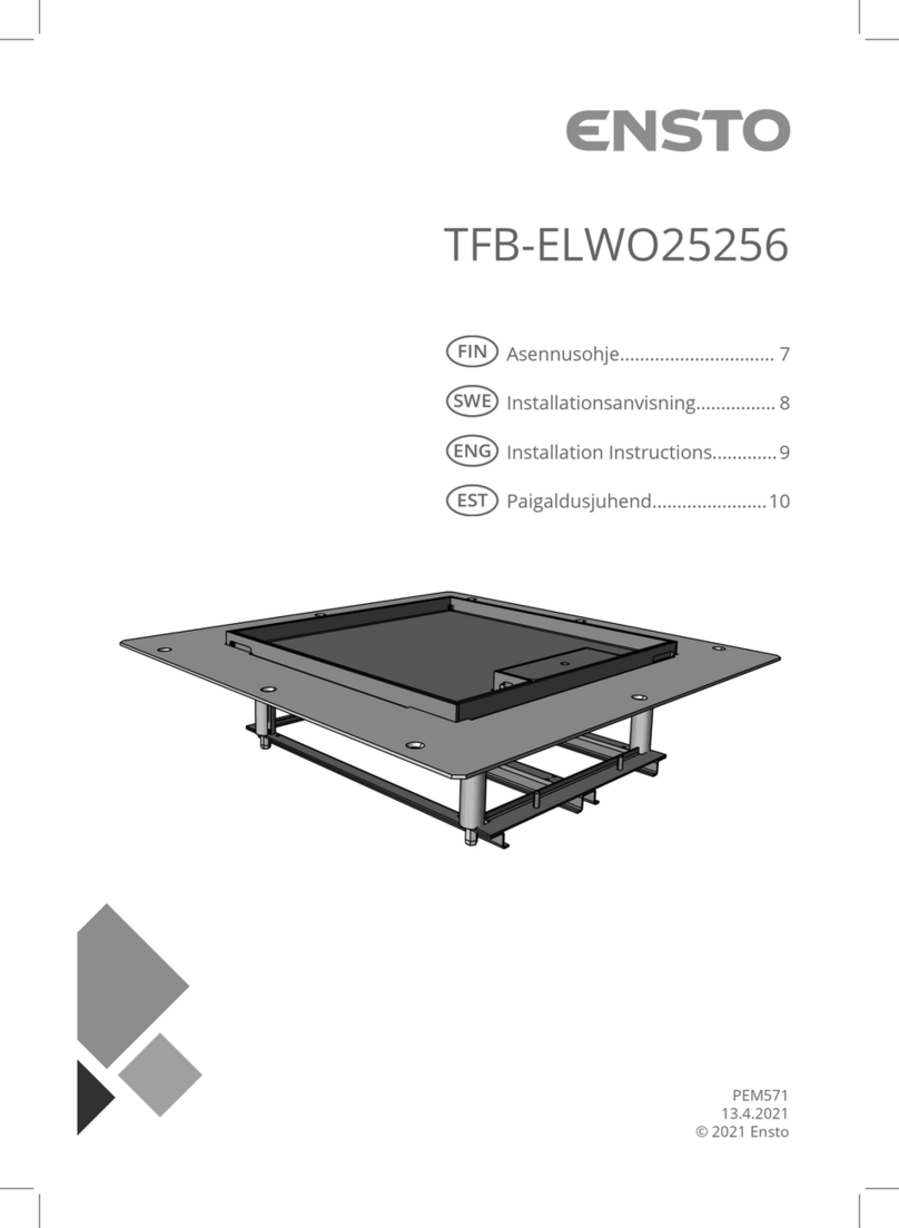 ensto TFB-ELWO25256 installation instructions