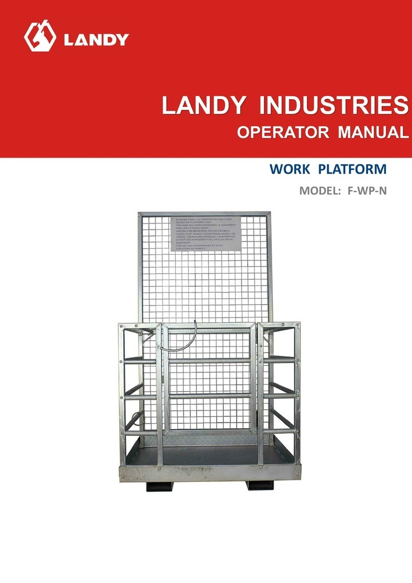 LANDY F-WP-N Operator's manual LANDY F-WP-N Operator's manual