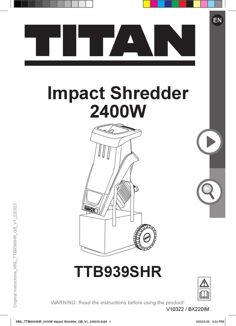 Titan TTB939SHR manual