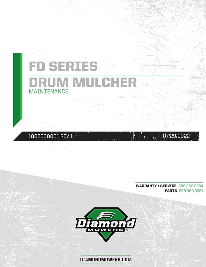 diamond mowers FD Series maintenance
