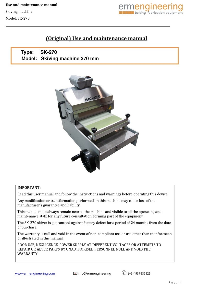 ermengineering SK-270 User manual ermengineering SK-270 User manual