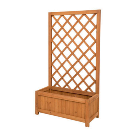 Parkside PLANTER WITH TRELLIS 1175 User manual