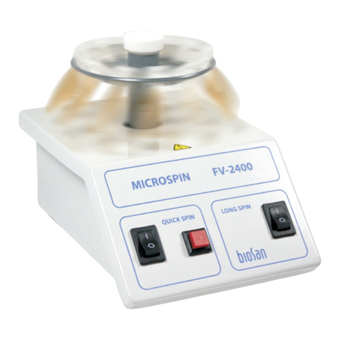 Biosan Microspin FV-2400 User manual