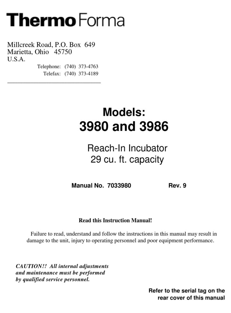 Thermo Forma 3980 manual
