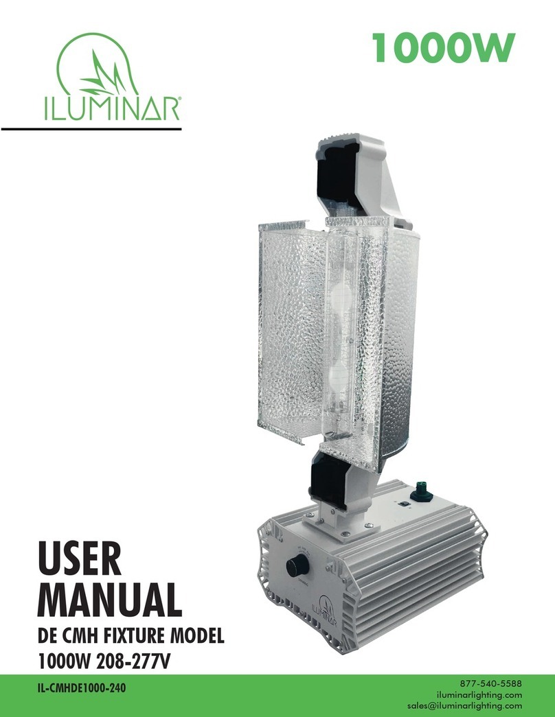 Iluminar DE CMH FIXTURE user manual