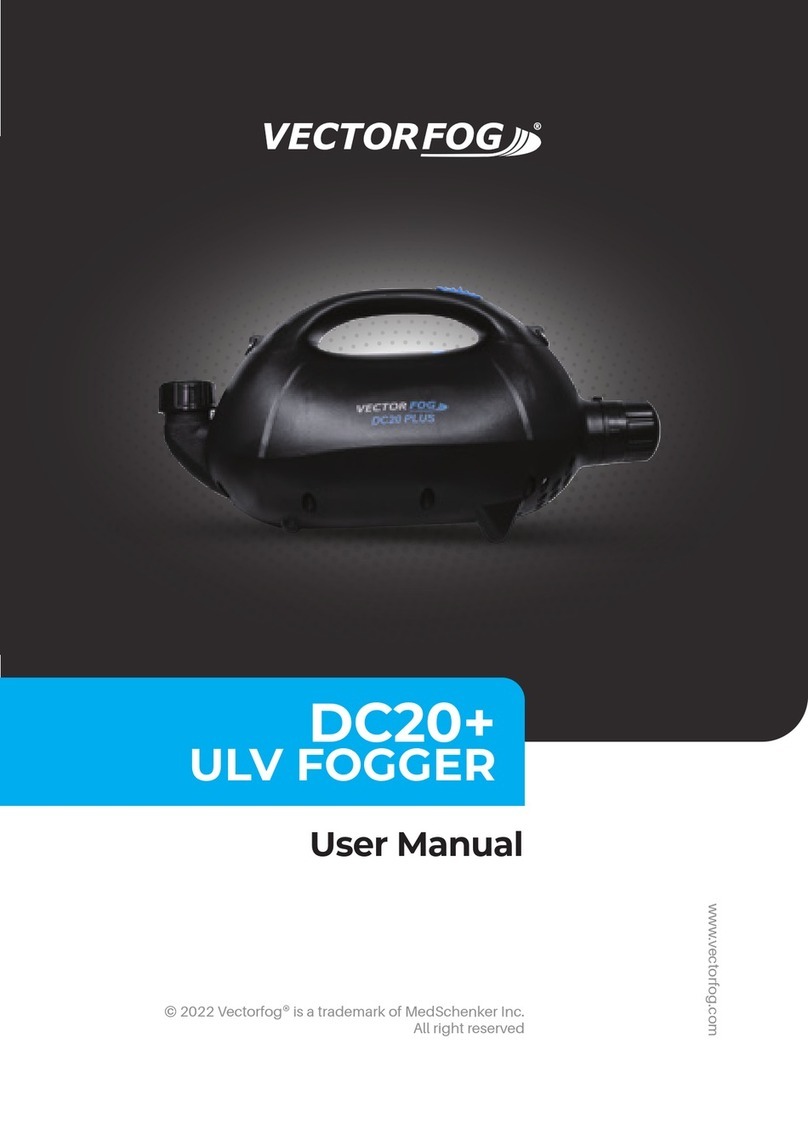Vector Fog DC20+ User manual