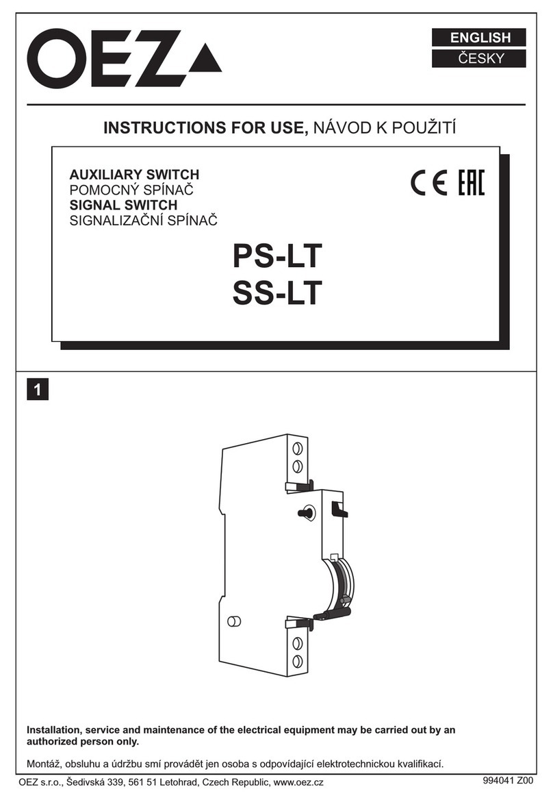 OEZ PS-LT User manual